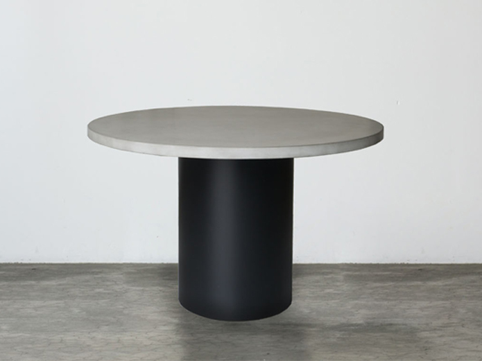 SLABS by Design Cooper Round Concrete Dining Table by SLABS by Design
